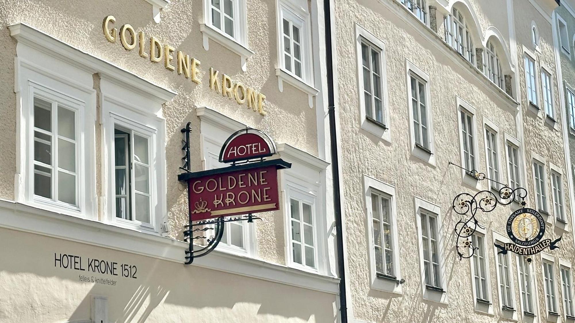 Hotel Krone 1512 Salzburg Ngoại thất bức ảnh