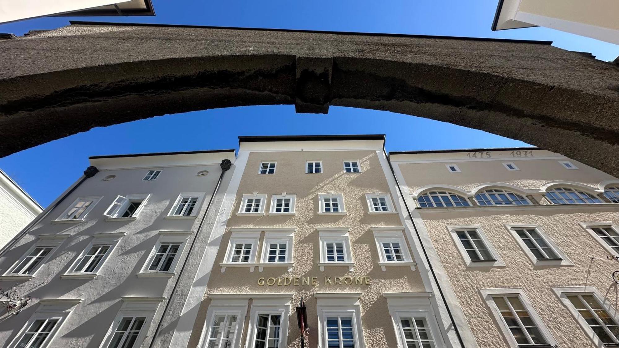Hotel Krone 1512 Salzburg Ngoại thất bức ảnh